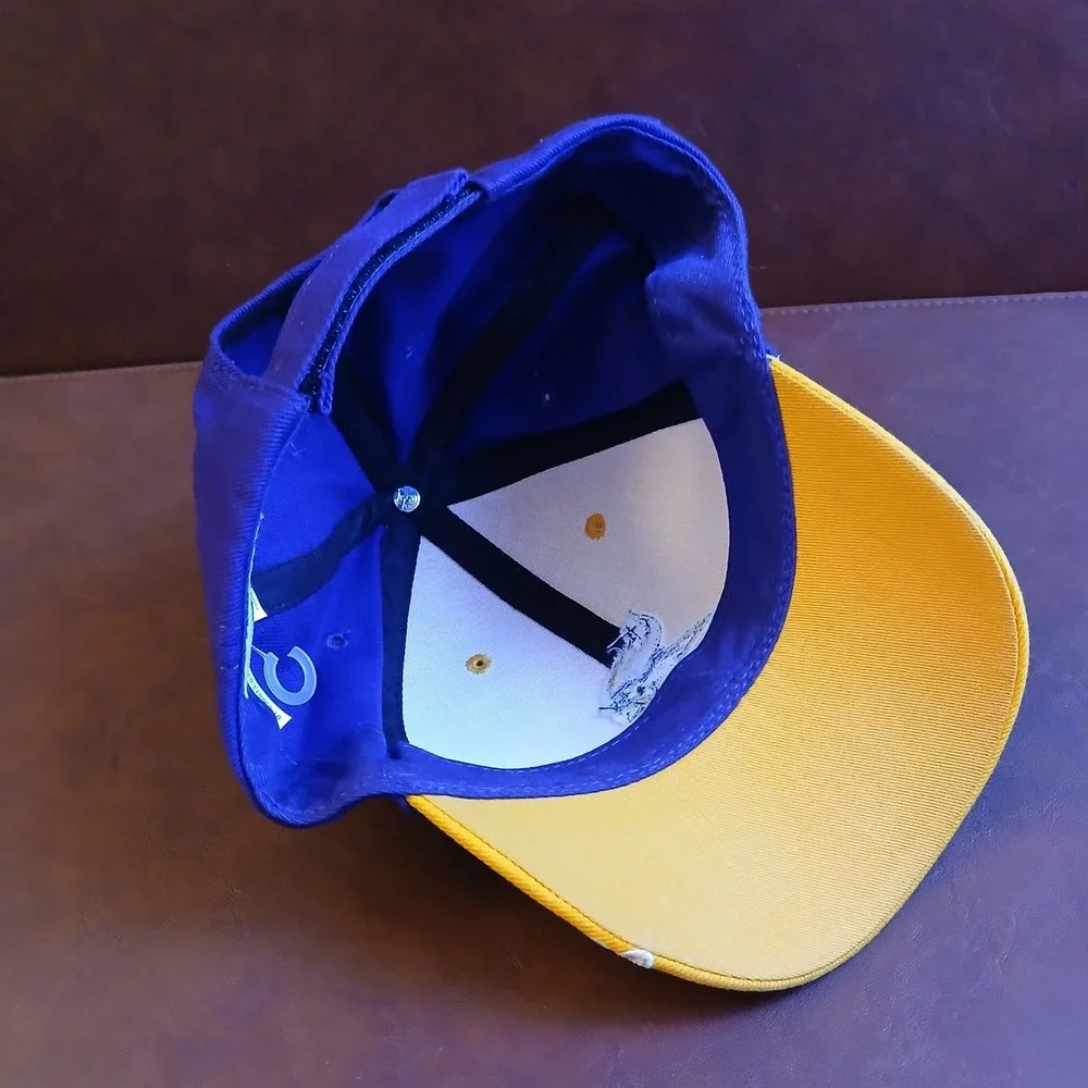 NFL‎ Team Apparel Minnesota Vikings Kids Hat Purple Gold Adjustable Baseball Cap